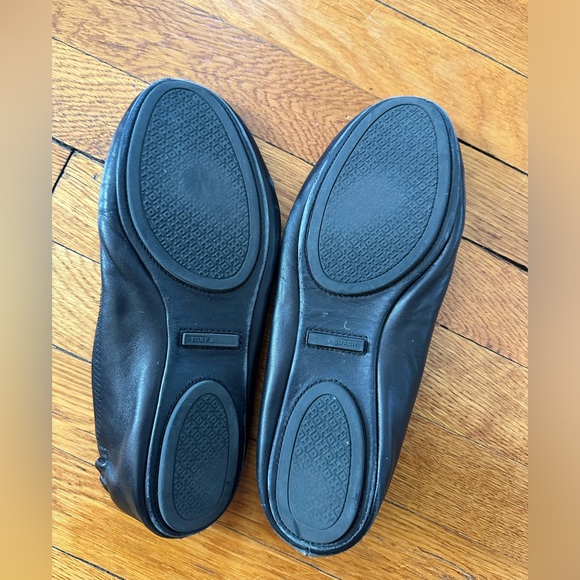 Tory Burch Black Ballet Flats, Size 9 - Picture 3 of 4